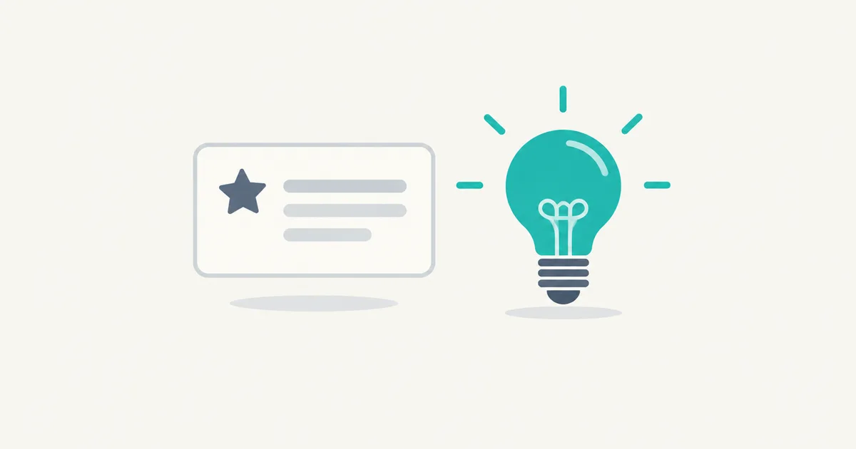 Mine One-Star Reviews for Product Ideas